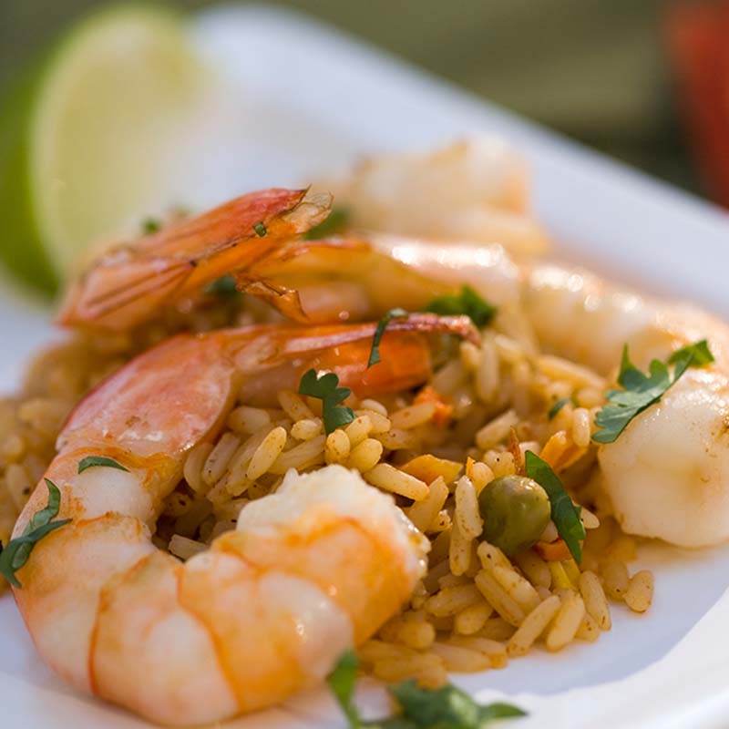 Shrimp and Rice Clamato Casserole Food Recipe