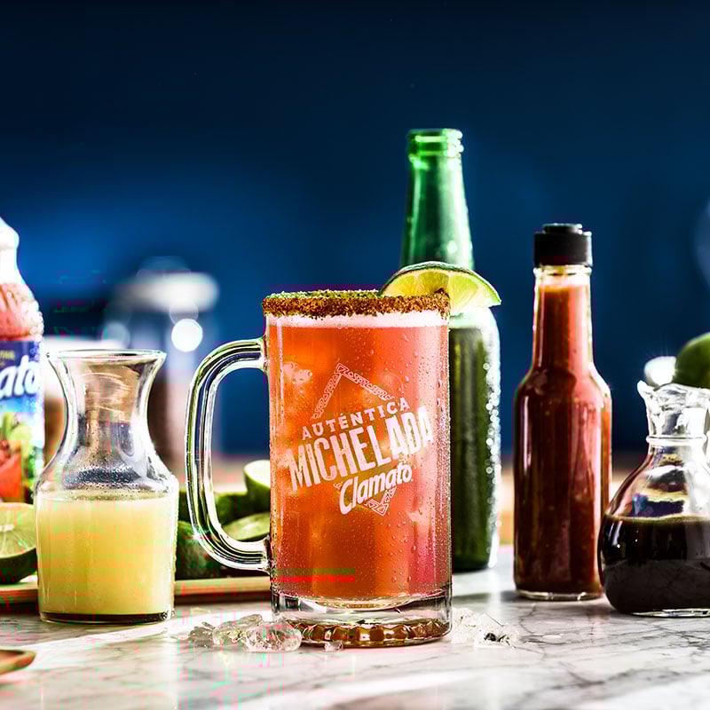 Receta Auténtica Michelada Sin Alcohol Clamato Bebida