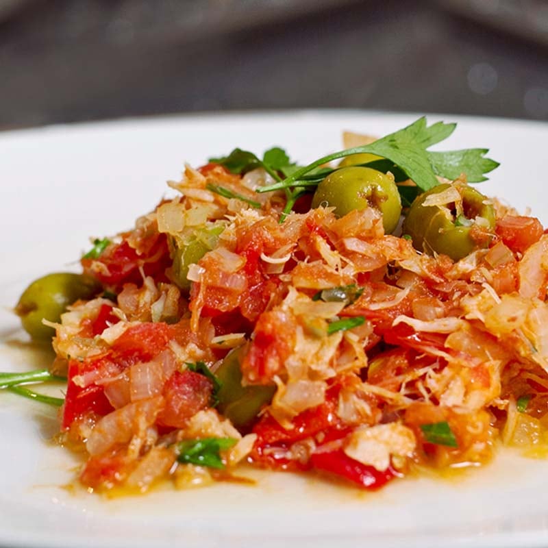 Receta Bacalao Clamato Comida
