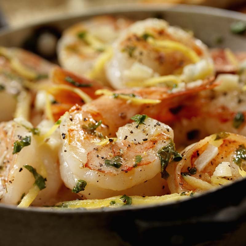 Receta Camarones Salteados Clamato Comida