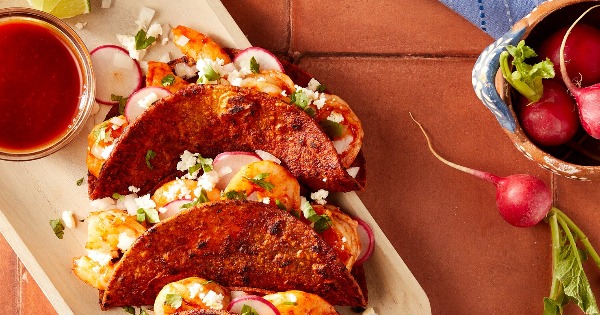 Shrimp Birria Tacos